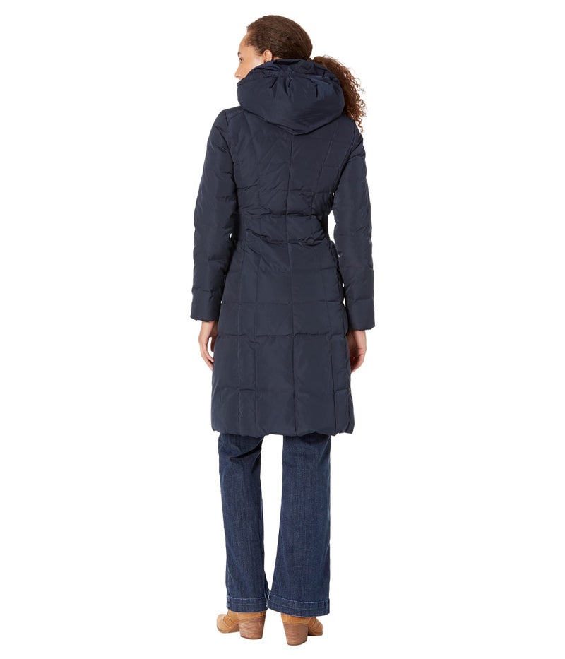 Cole Haan Women's Signature 40 In Down Coat, Navy, Small - Image 2